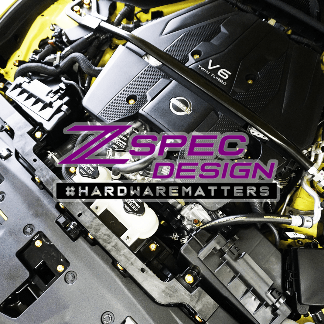 ZSPEC "Stage 2" Dress Up Bolts® Hardware Kit for Nissan Z RZ34, Stainless & Billet