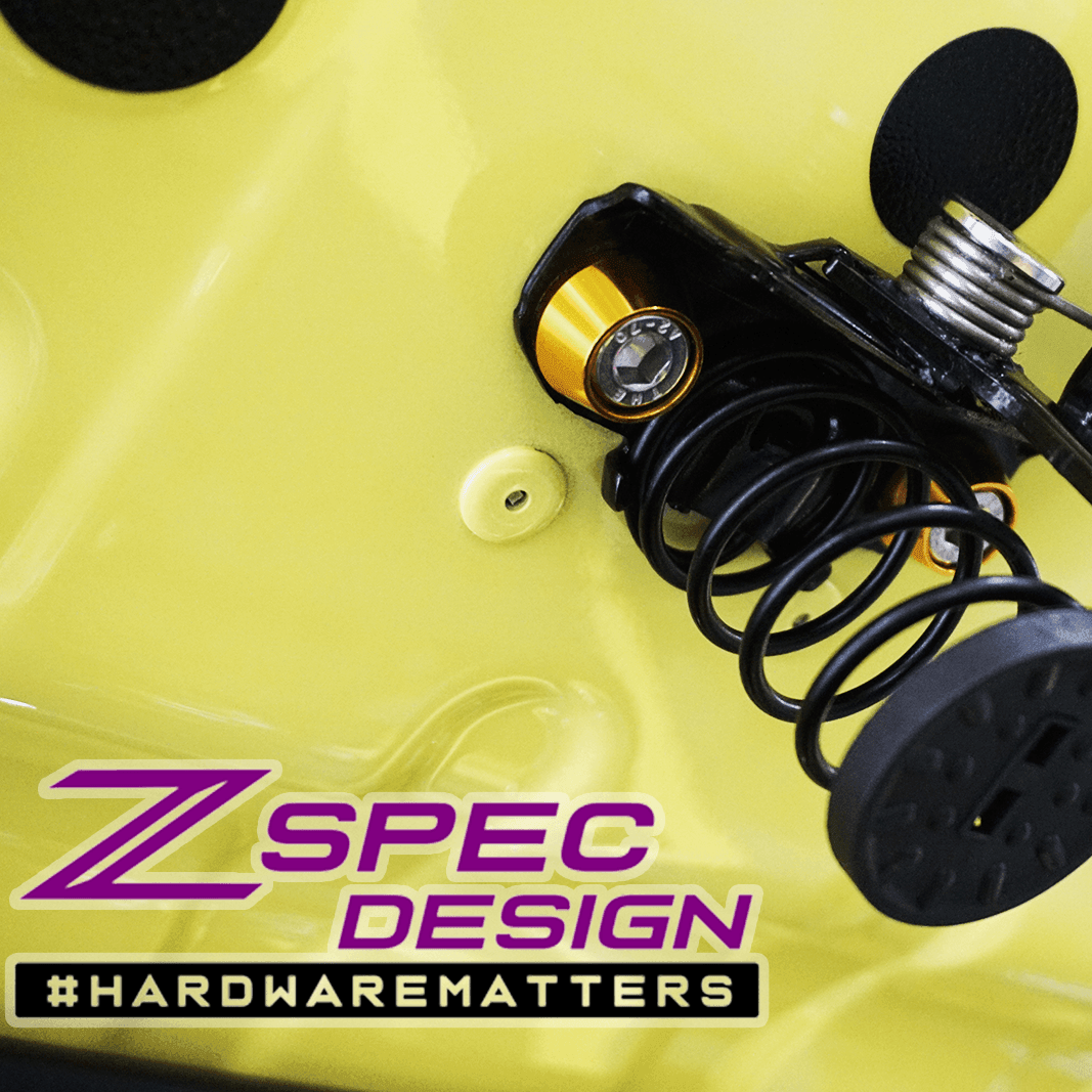 ZSPEC "Stage 2" Dress Up Bolts® Hardware Kit for Nissan Z RZ34, Stainless & Billet