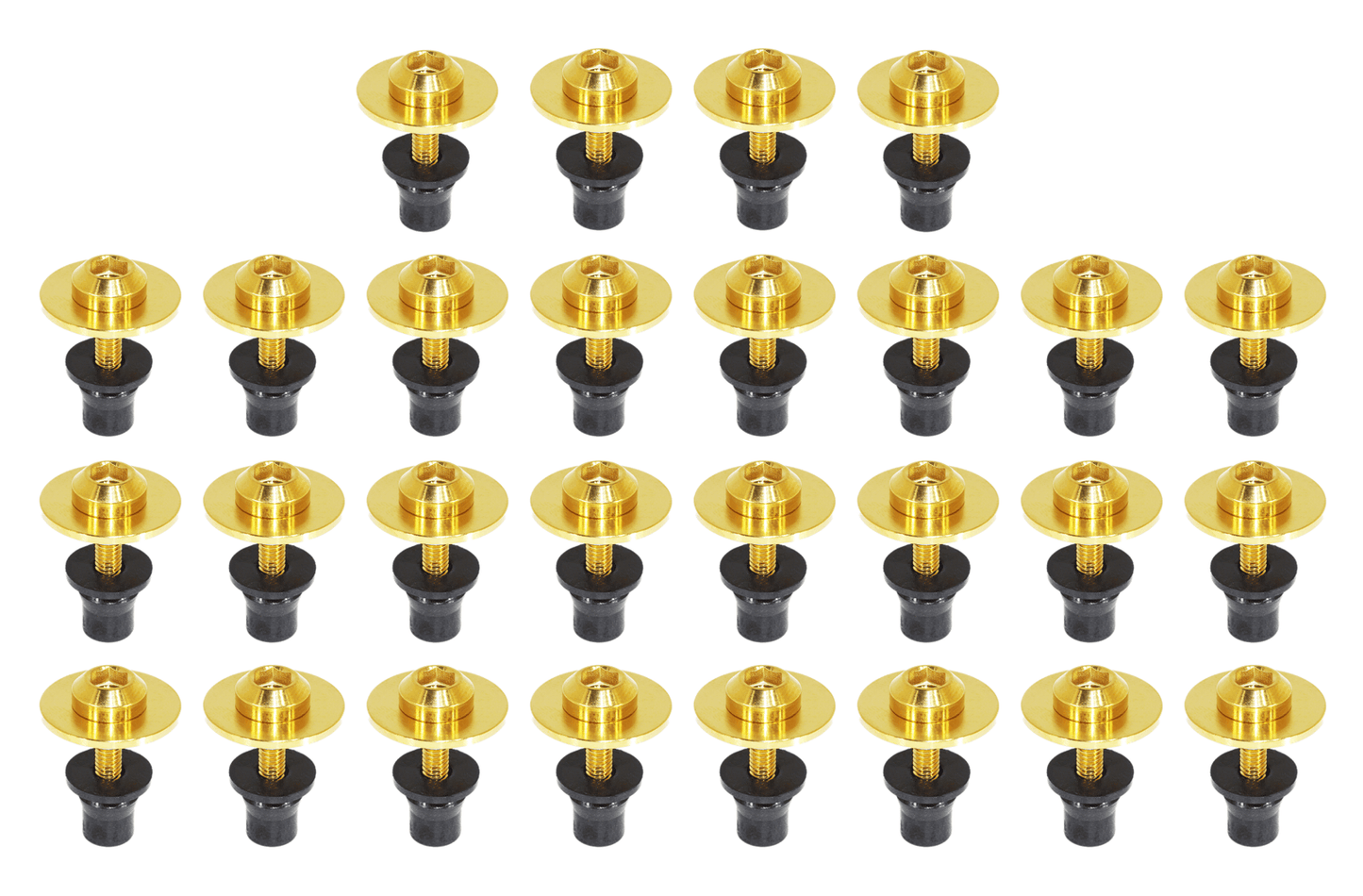 ZSPEC Plastic-Clips Replacement Kit for '23+ Nissan Z RZ34, Grade-5 Titanium