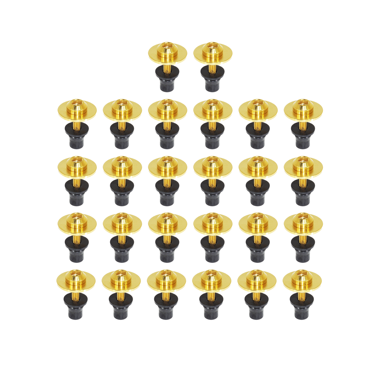 ZSPEC Plastic-Clips Replacement Kit for '09-20 Nissan 370z Z34, Grade-5 Titanium