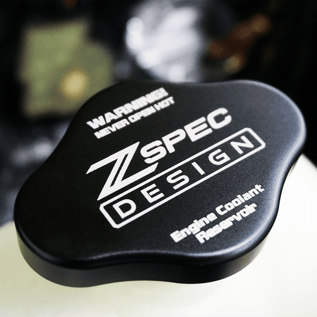 ZSPEC Fluid Reservoir Cap Covers Set for '23+ Nissan Z RZ34, Billet, 3 Caps
