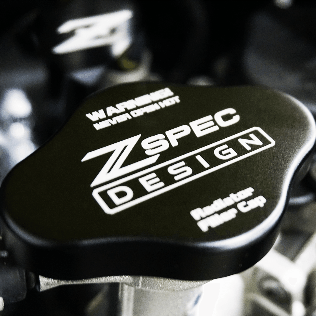 ZSPEC Fluid Reservoir Cap Covers Set for '23+ Nissan Z RZ34, Billet, 3 Caps