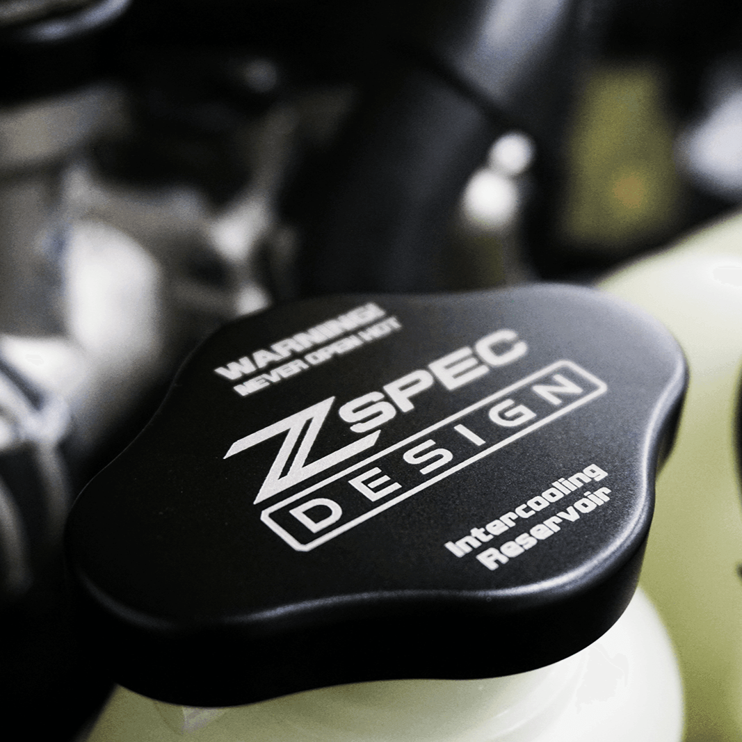 ZSPEC Fluid Reservoir Cap Covers Set for '23+ Nissan Z RZ34, Billet, 3 Caps