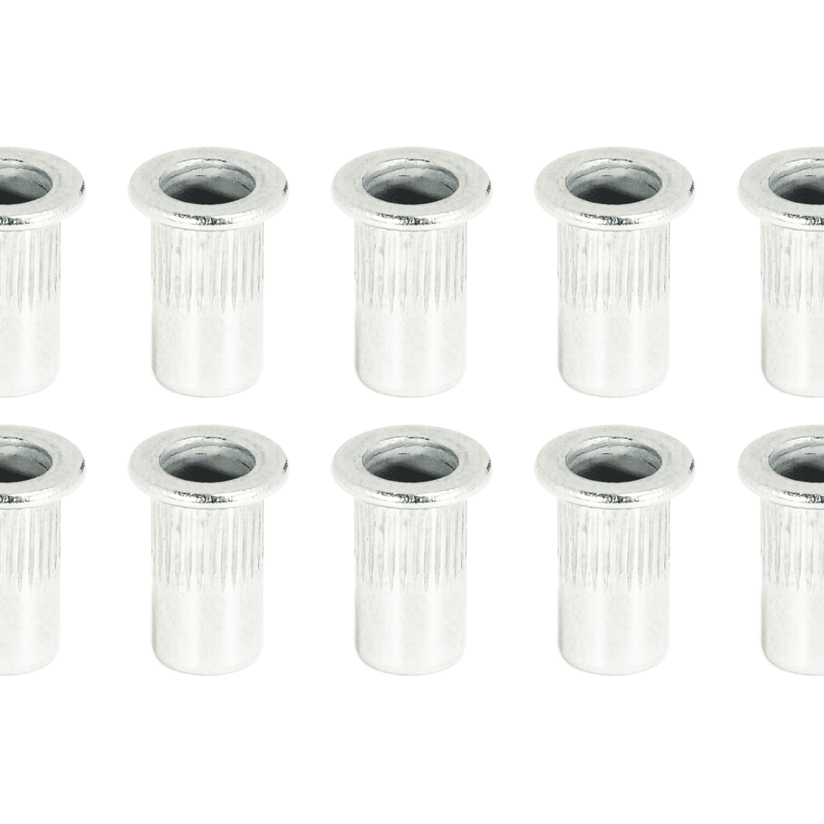 ZSPEC M6-1.0 Rivet Nuts, SUS304 Stainless Steel, 10-Pack