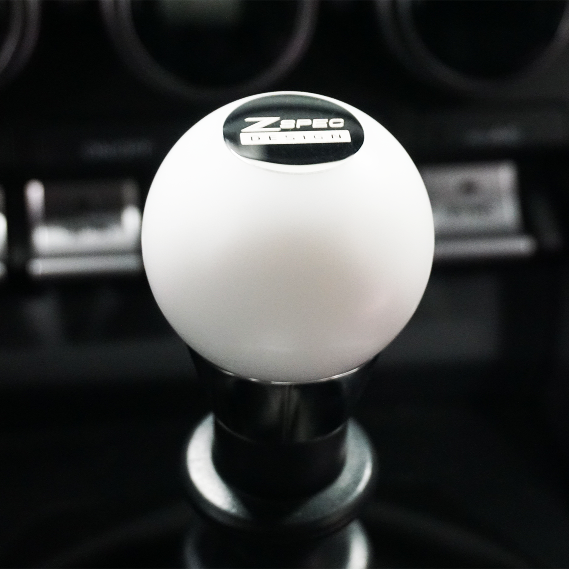 ZSPEC Round Shift Knob, M10-1.25, 207 Grams, 5-Speed, 300zx/240SX/3000GT/R32-33-34