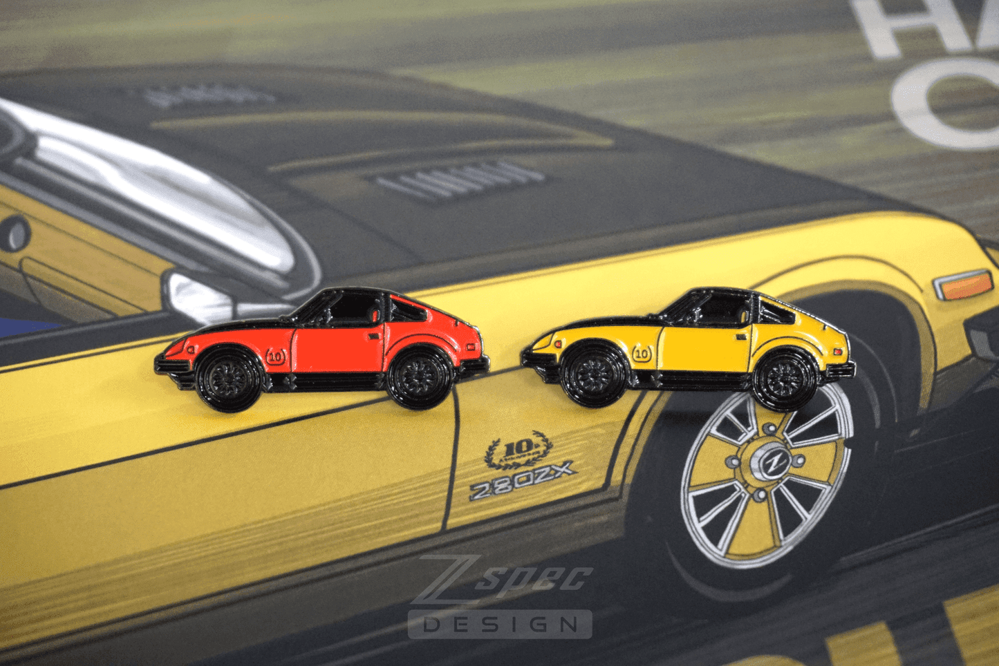 ZSPEC Datsun 280zx S130 Anniversary Edition Lapel / Hat Pin