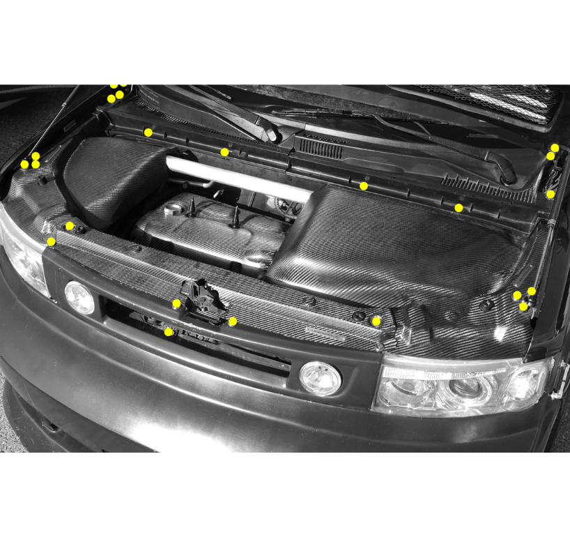 ZSPEC "Stage 3" Dress Up Bolts® Fastener Kit for '03-15 Scion xB, Stainless & Billet