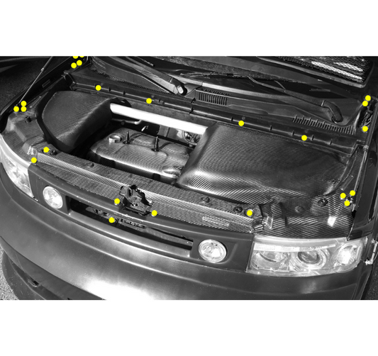ZSPEC "Stage 3" Dress Up Bolts® Fastener Kit for '03-15 Scion xB, Stainless & Billet