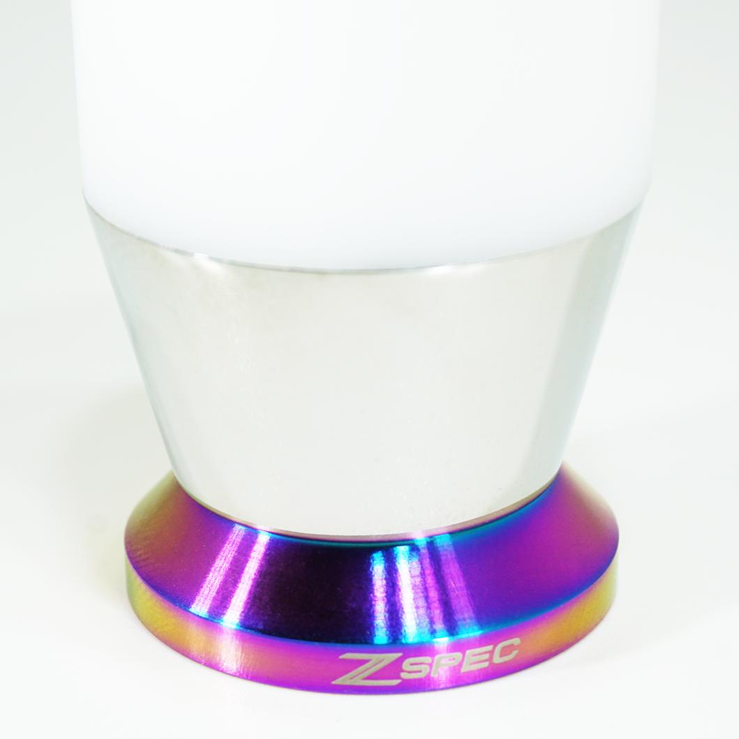 ZSPEC Shift Boot Knob Finisher, Burned Grade-5 Titanium, 9mm Tall, 300zx/350z/370z/Z/G/Q