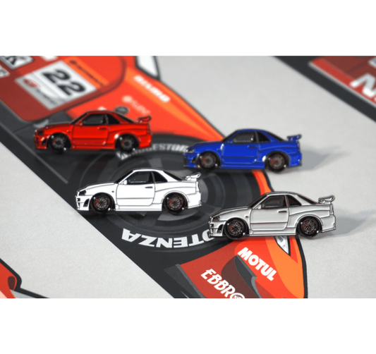 ZSPEC Nissan Skyline GT-R R34 Tribute Lapel / Hat Pin