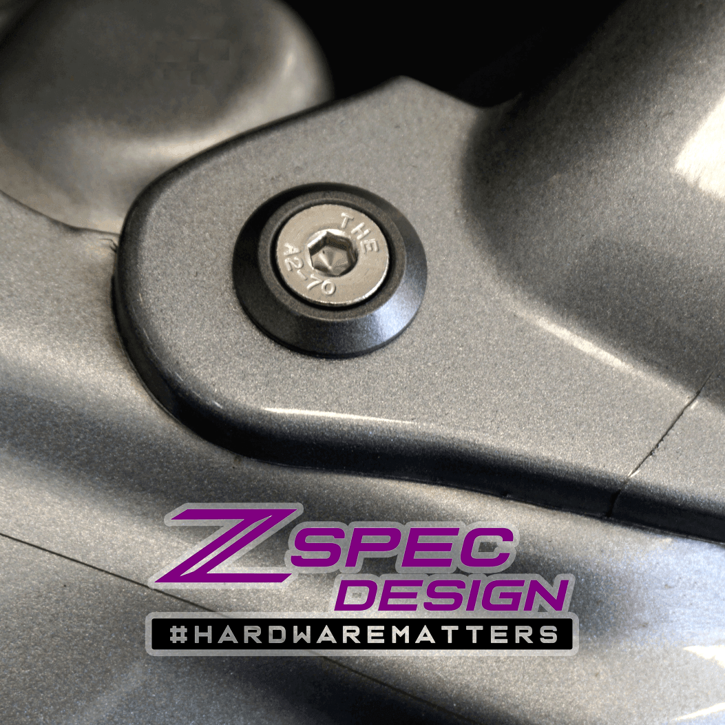 ZSPEC "Stage 2" Dress Up Bolts® Fastener Kit for Jeep Patriot & Compass, Stainless & Billet