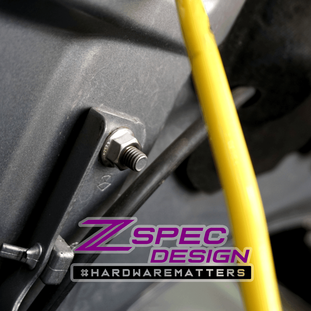 ZSPEC "Stage 2" Dress Up Bolts® Fastener Kit for Jeep Patriot & Compass, Stainless & Billet