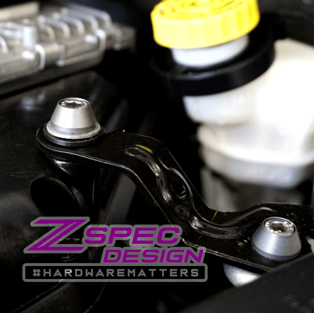 ZSPEC "Stage 2" Dress Up Bolts® Fastener Kit for Jeep Patriot & Compass, Stainless & Billet