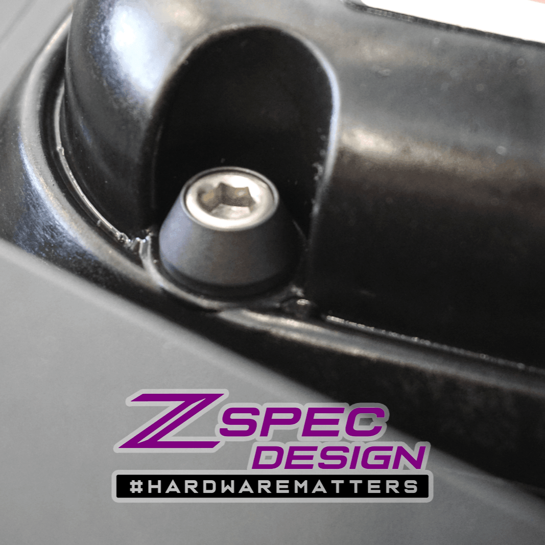 ZSPEC "Stage 2" Dress Up Bolts® Fastener Kit for Jeep Patriot & Compass, Stainless & Billet