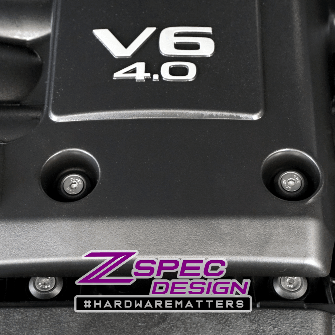 ZSPEC "Stage 3" Dress Up Bolts® Fastener Kit for 05-21 Nissan Frontier D40, Stainless & Billet