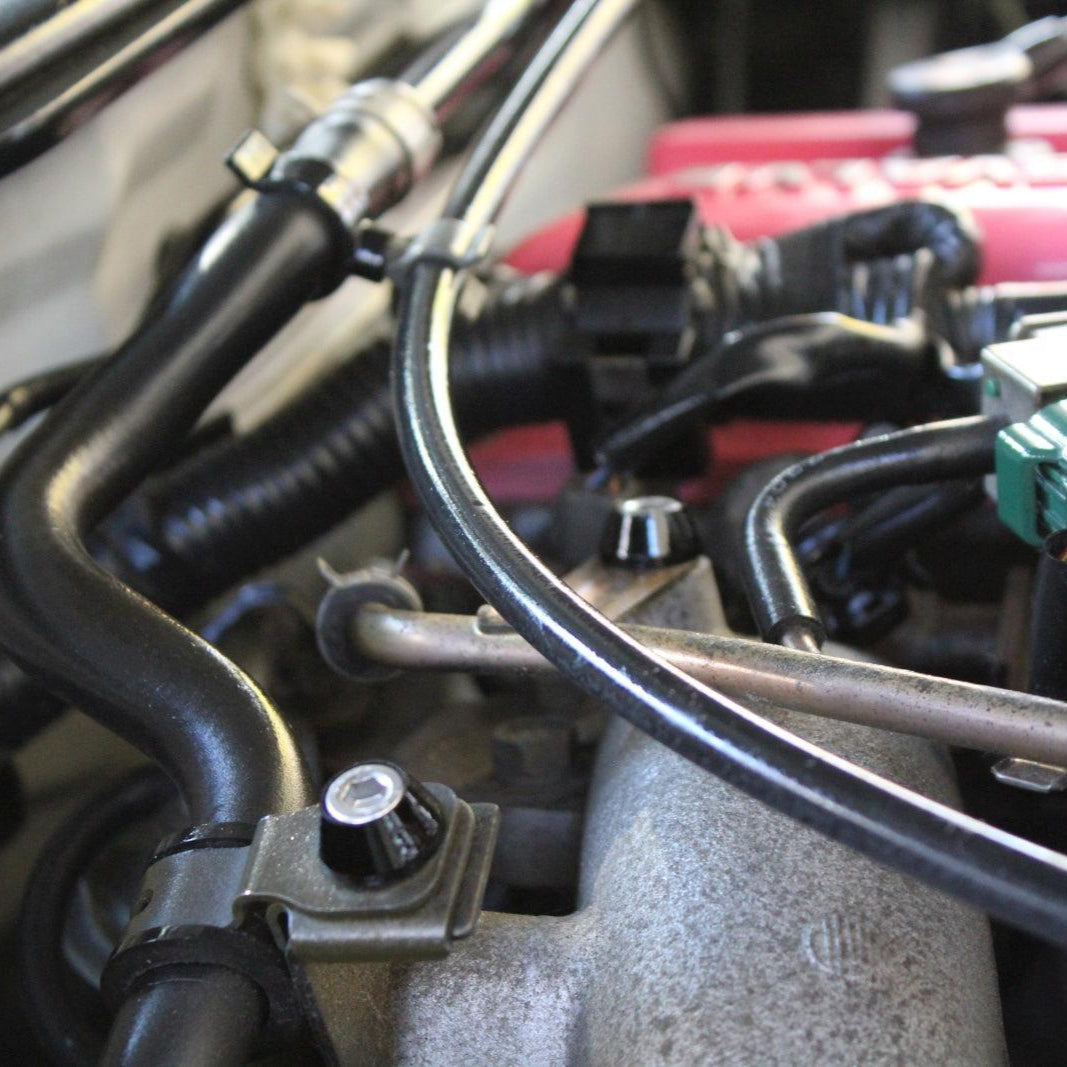 ZSPEC "Stage 2" Dress Up Bolts® Fastener Kit for '95-98 Nissan 240SX S14, Stainless & Billet