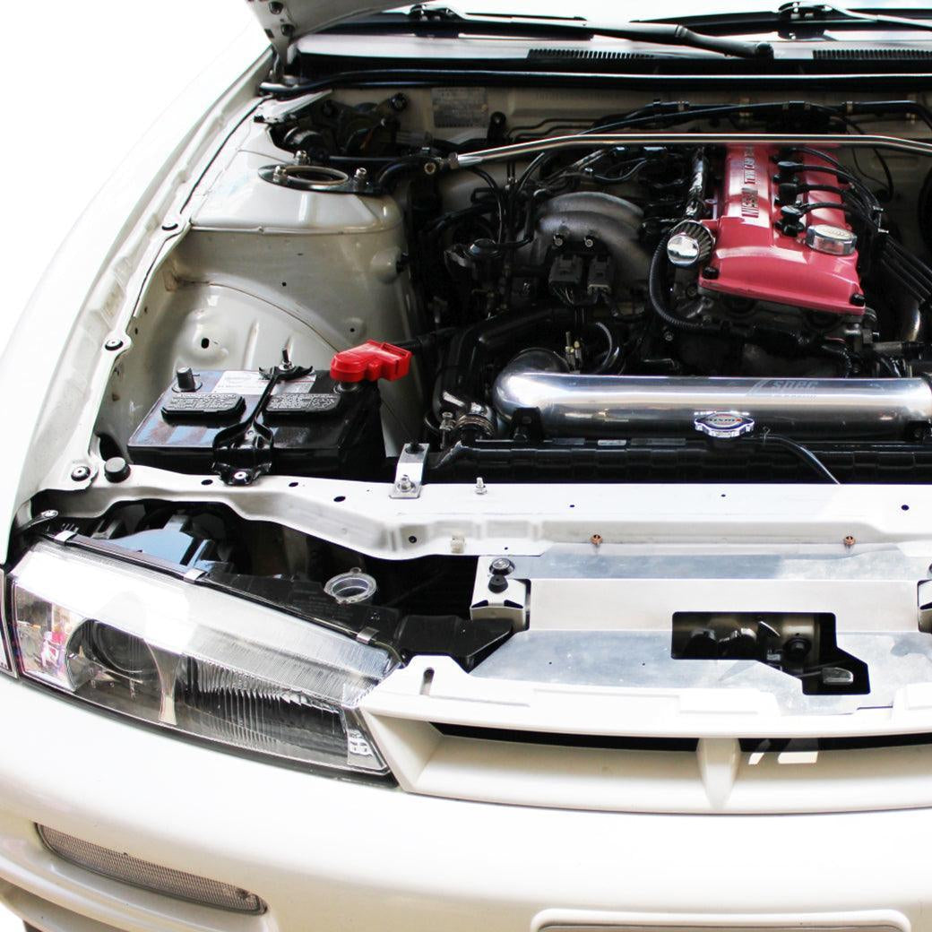 ZSPEC "Stage 2" Dress Up Bolts® Fastener Kit for '95-98 Nissan 240SX S14, Stainless & Billet