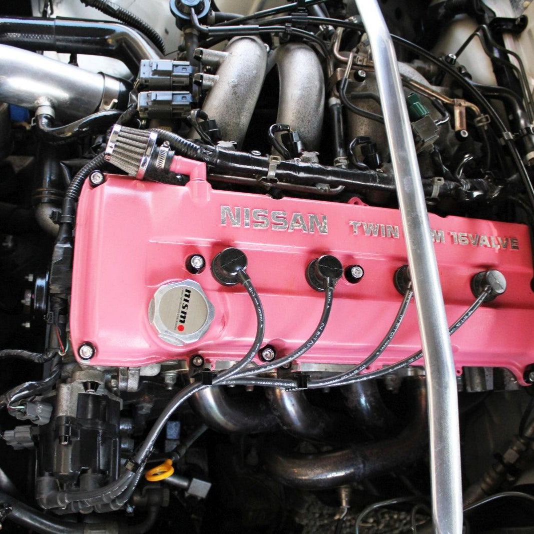 ZSPEC "Stage 2" Dress Up Bolts® Fastener Kit for '95-98 Nissan 240SX S14, Stainless & Billet