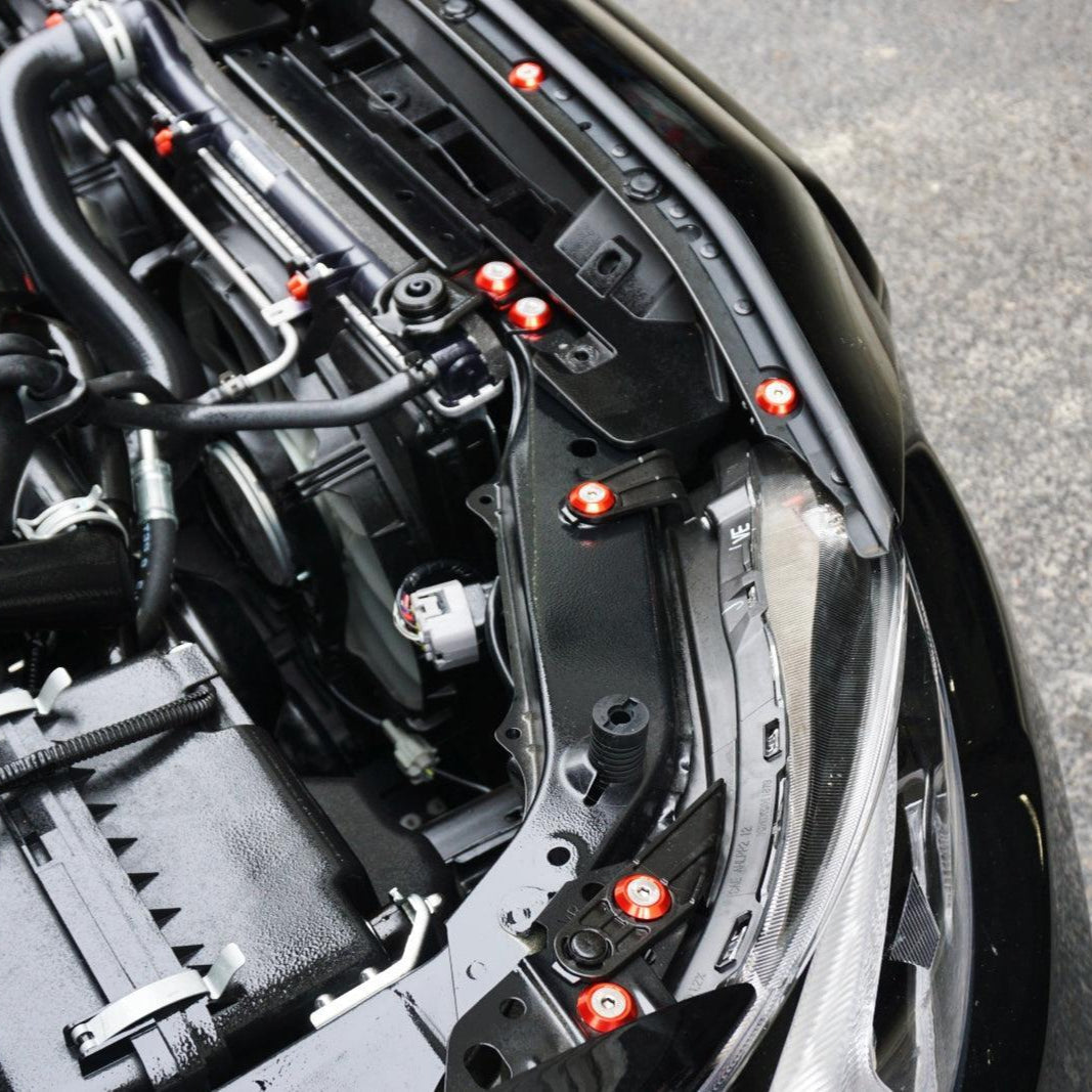 ZSPEC "Stage 3" Dress Up Bolts® Fastener Kit for '15-21 Subaru WRX & STI, Stainless & Billet