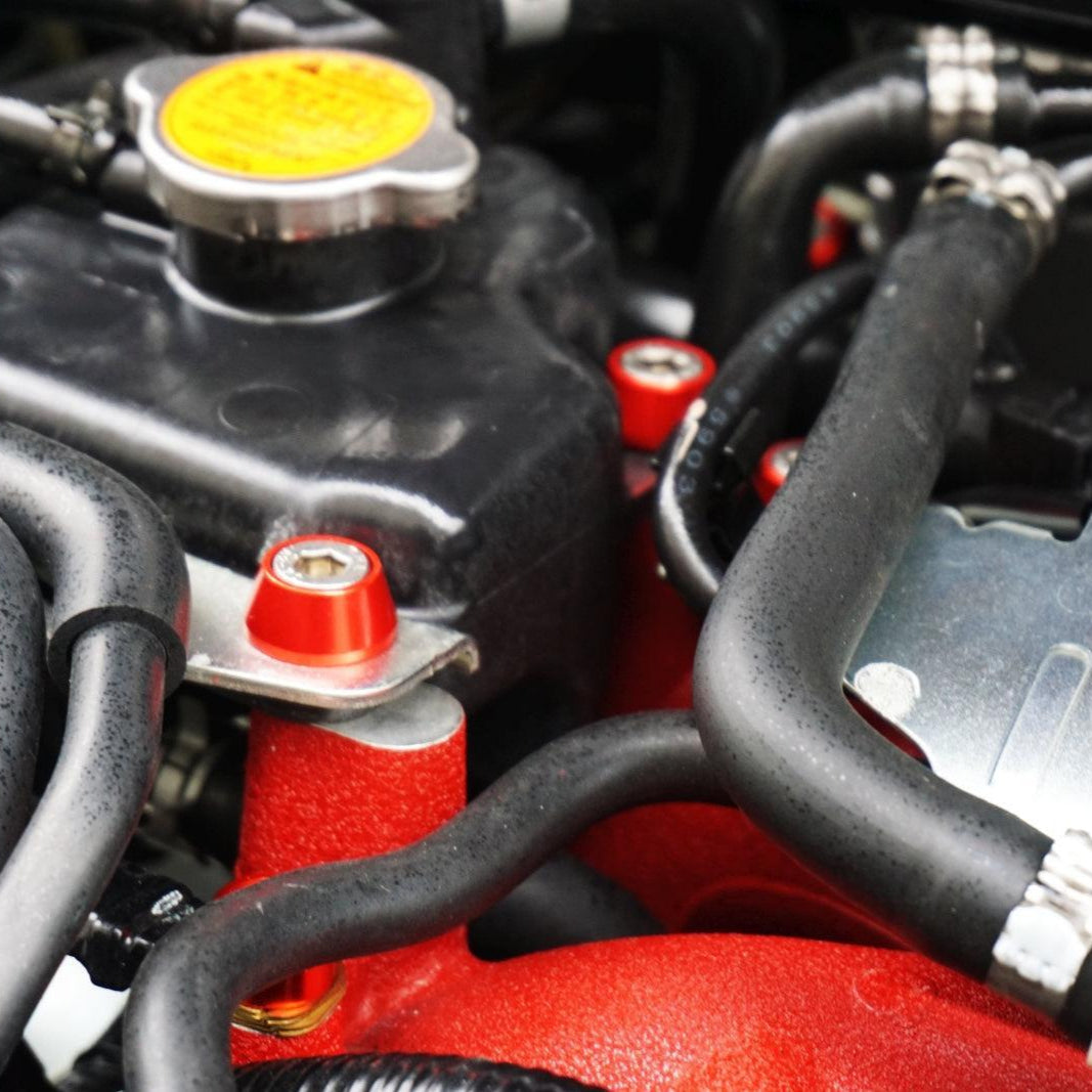 ZSPEC "Stage 2" Dress Up Bolts® Fastener Kit for '15-21 Subaru WRX & STI, Stainless & Billet