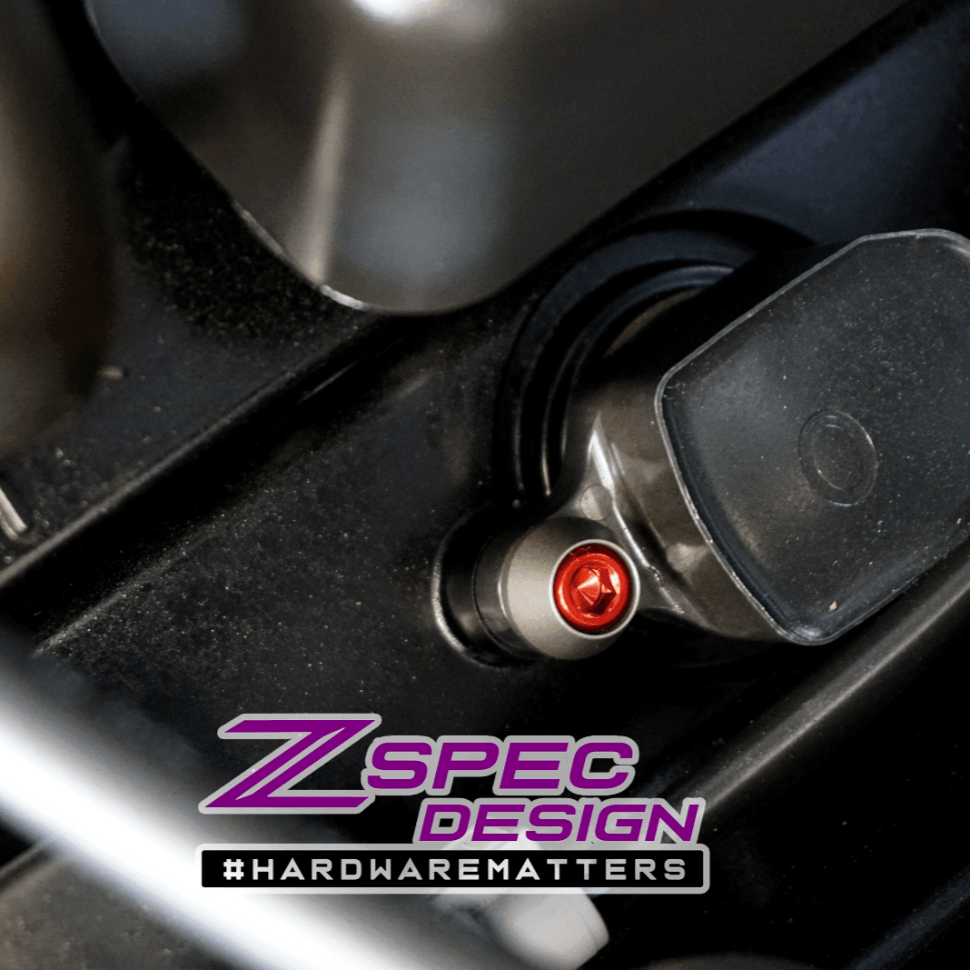 ZSPEC "Stage 2" Dress Up Bolts® Fastener Kit for '05-21 Nissan Frontier D40, Titanium & Billet