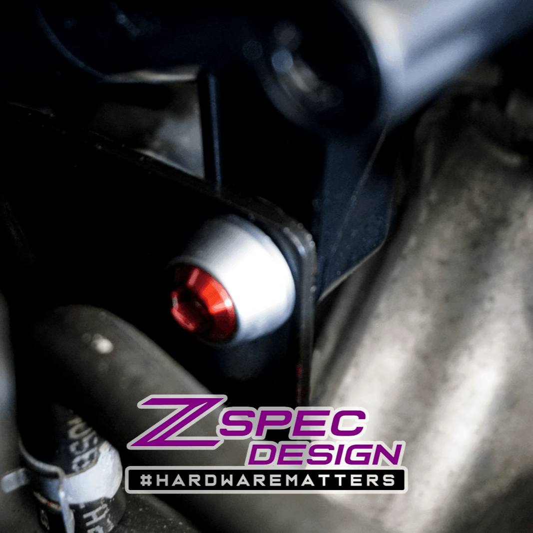 ZSPEC "Stage 2" Dress Up Bolts® Fastener Kit for '05-21 Nissan Frontier D40, Titanium & Billet