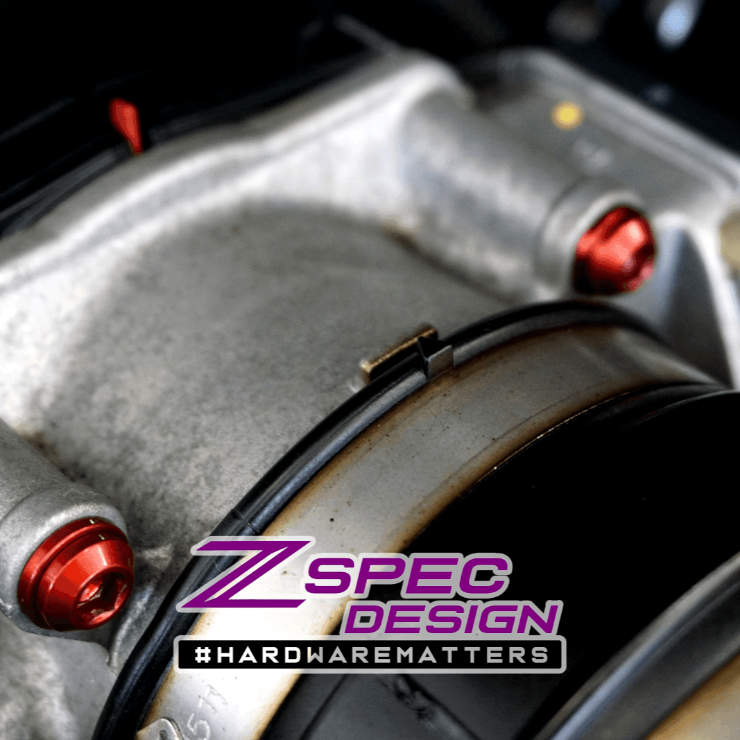 ZSPEC "Stage 2" Dress Up Bolts® Fastener Kit for '05-21 Nissan Frontier D40, Titanium & Billet