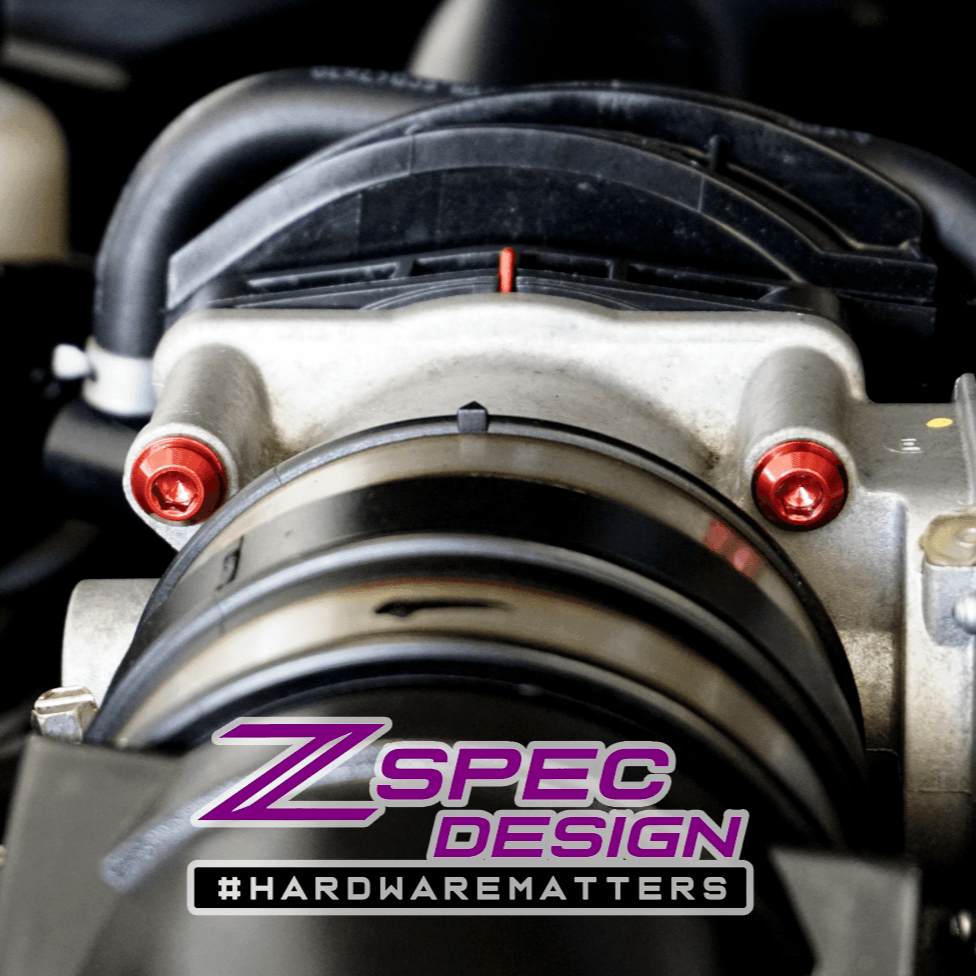 ZSPEC "Stage 2" Dress Up Bolts® Fastener Kit for '05-21 Nissan Frontier D40, Titanium & Billet