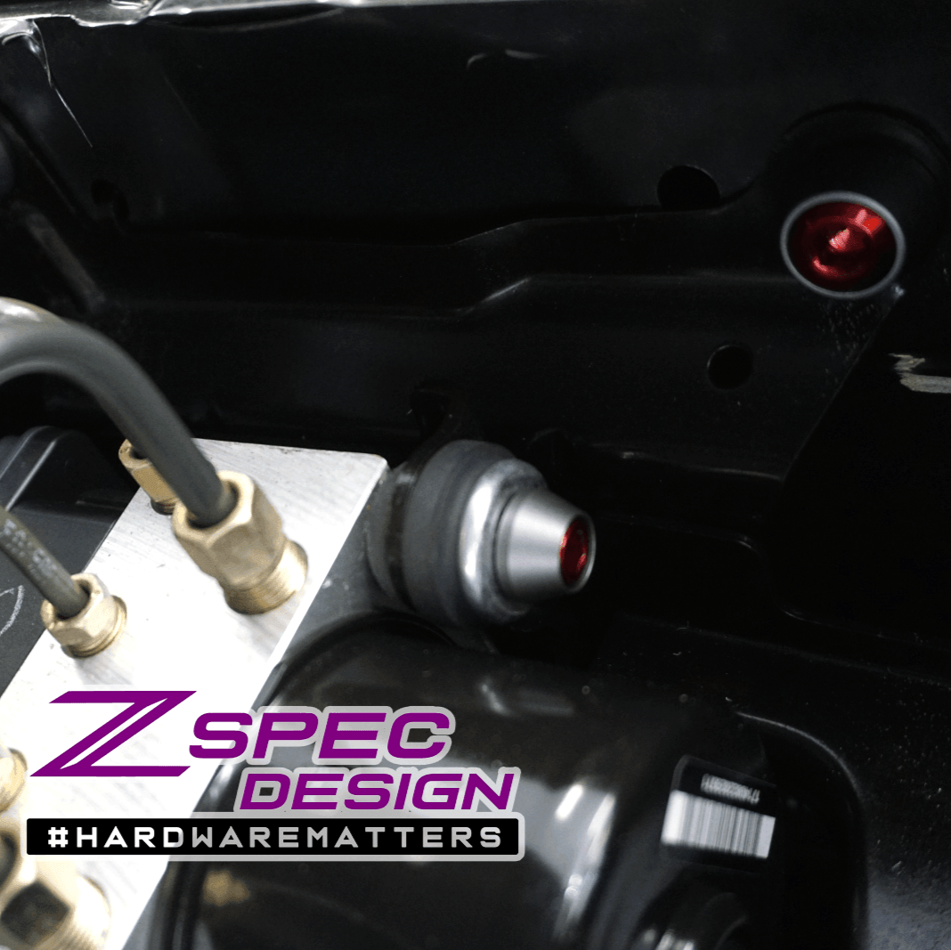 ZSPEC "Stage 2" Dress Up Bolts® Fastener Kit for '05-21 Nissan Frontier D40, Titanium & Billet