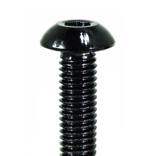 ZSPEC Button-Head Bolt/Fastener, M5-0.8x20mm, Titanium Grade-5, Sold per Each