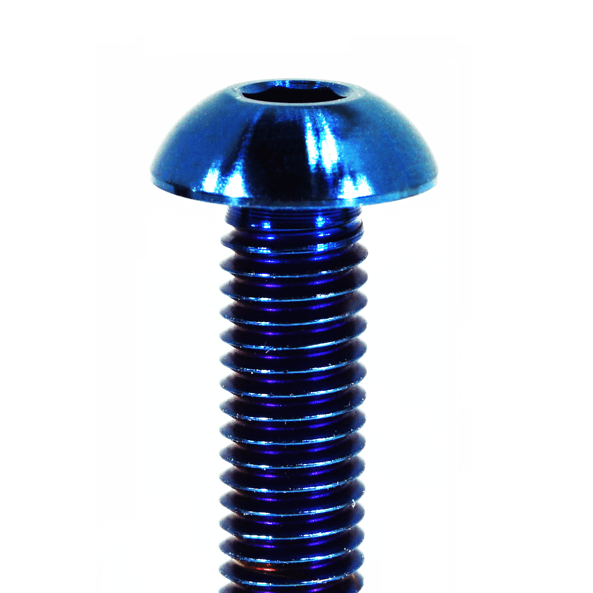 ZSPEC Button-Head Body Kit Fastener, M5x25mm w/ Rivet Nut, Titanium, Per Each