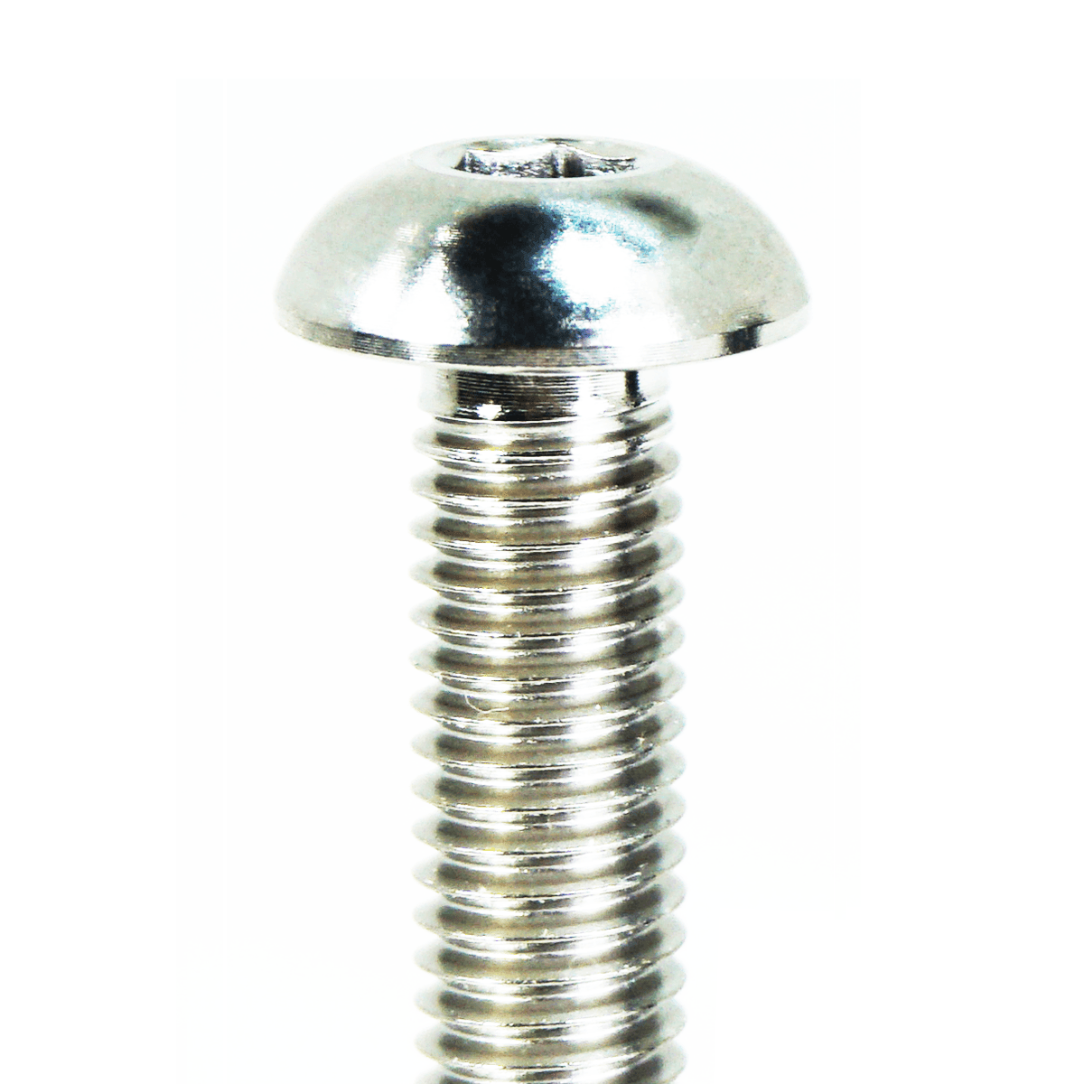 ZSPEC Button-Head Body Kit Fastener, M5x25mm w/ Rivet Nut, Titanium, Per Each