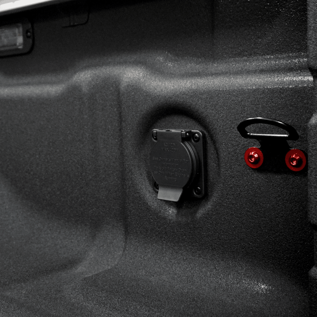 ZSPEC Bed Rope Hooks Fastener Kit for '05-23+ Nissan Frontier D40/D41, Titanium