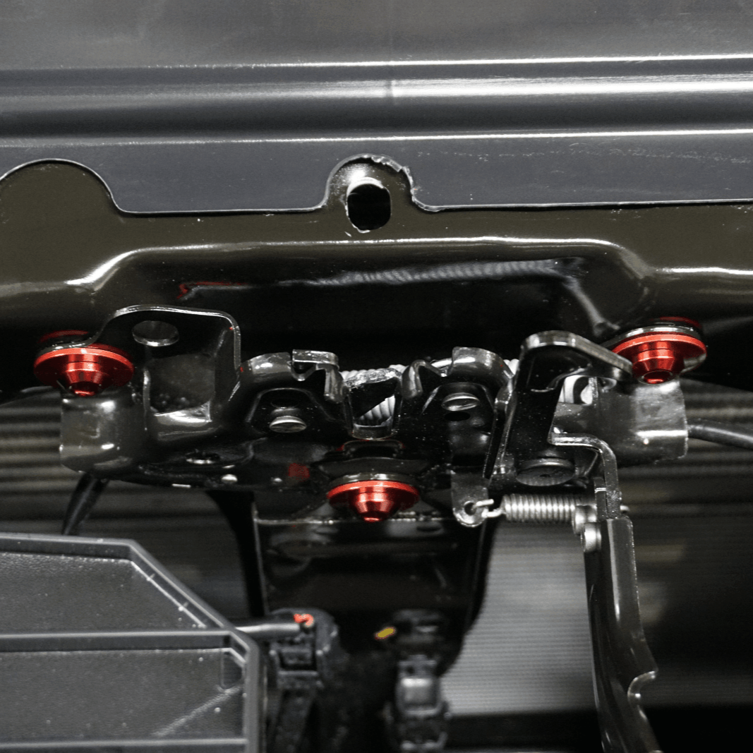 ZSPEC "Stage 2" Engine Bay Fastener Kit for 22+ Nissan Frontier D41, Titanium