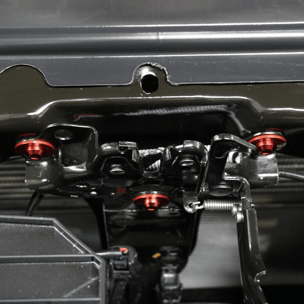 ZSPEC "Stage 2" Engine Bay Fastener Kit for '16-24 Nissan Titan 5.6L, Titanium