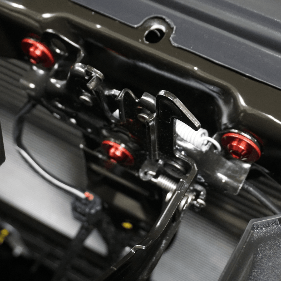 ZSPEC "Stage 2" Engine Bay Fastener Kit for 22+ Nissan Frontier D41, Titanium