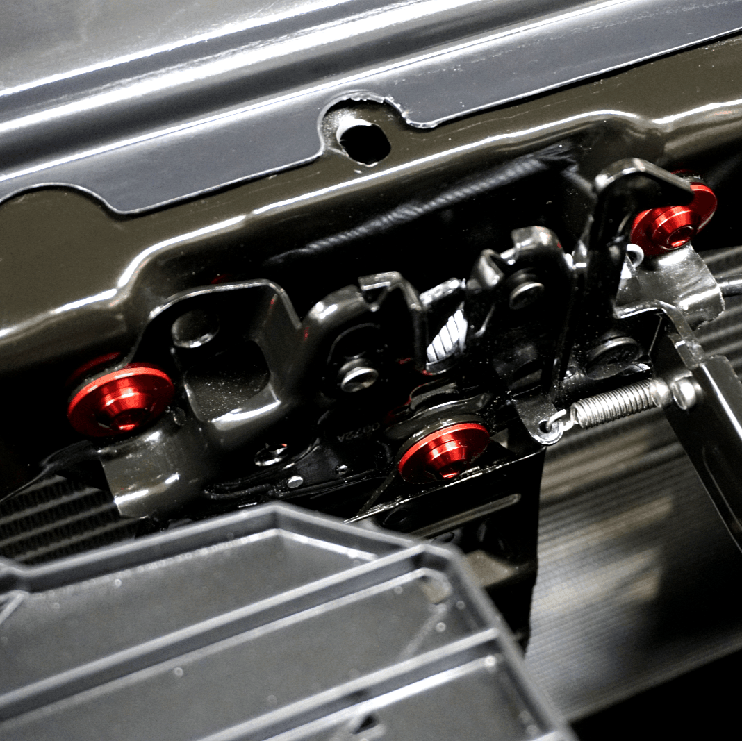 ZSPEC "Stage 2" Engine Bay Fastener Kit for 22+ Nissan Frontier D41, Titanium