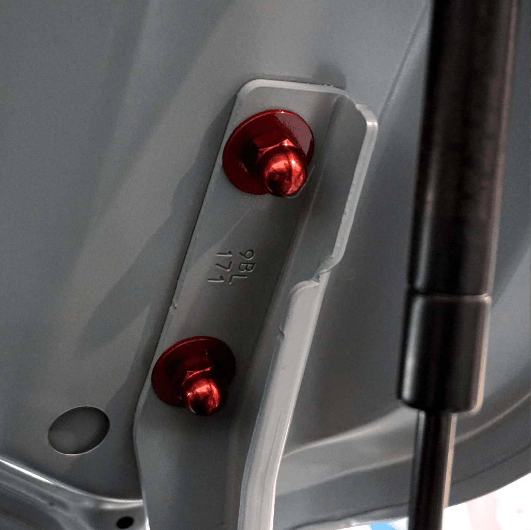 ZSPEC "Stage 2" Engine Bay Fastener Kit for 22+ Nissan Frontier D41, Titanium