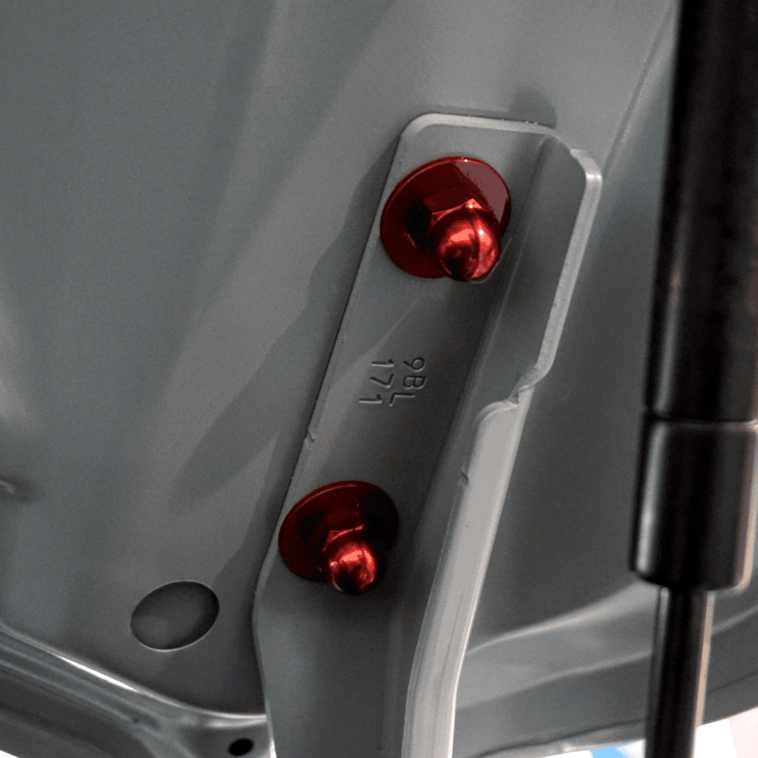 ZSPEC "Stage 2" Engine Bay Fastener Kit for '16-24 Nissan Titan 5.6L, Titanium