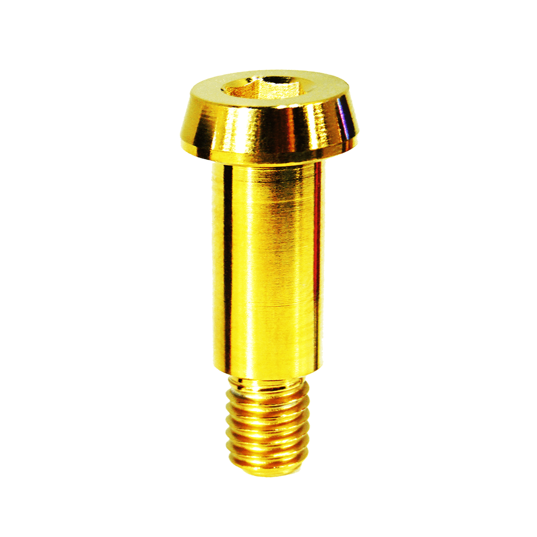 ZSPEC M6-1.0x24mm Shoulder Bolt, 15.7mm Shoulder/Shank Length, Grade-5 Titanium