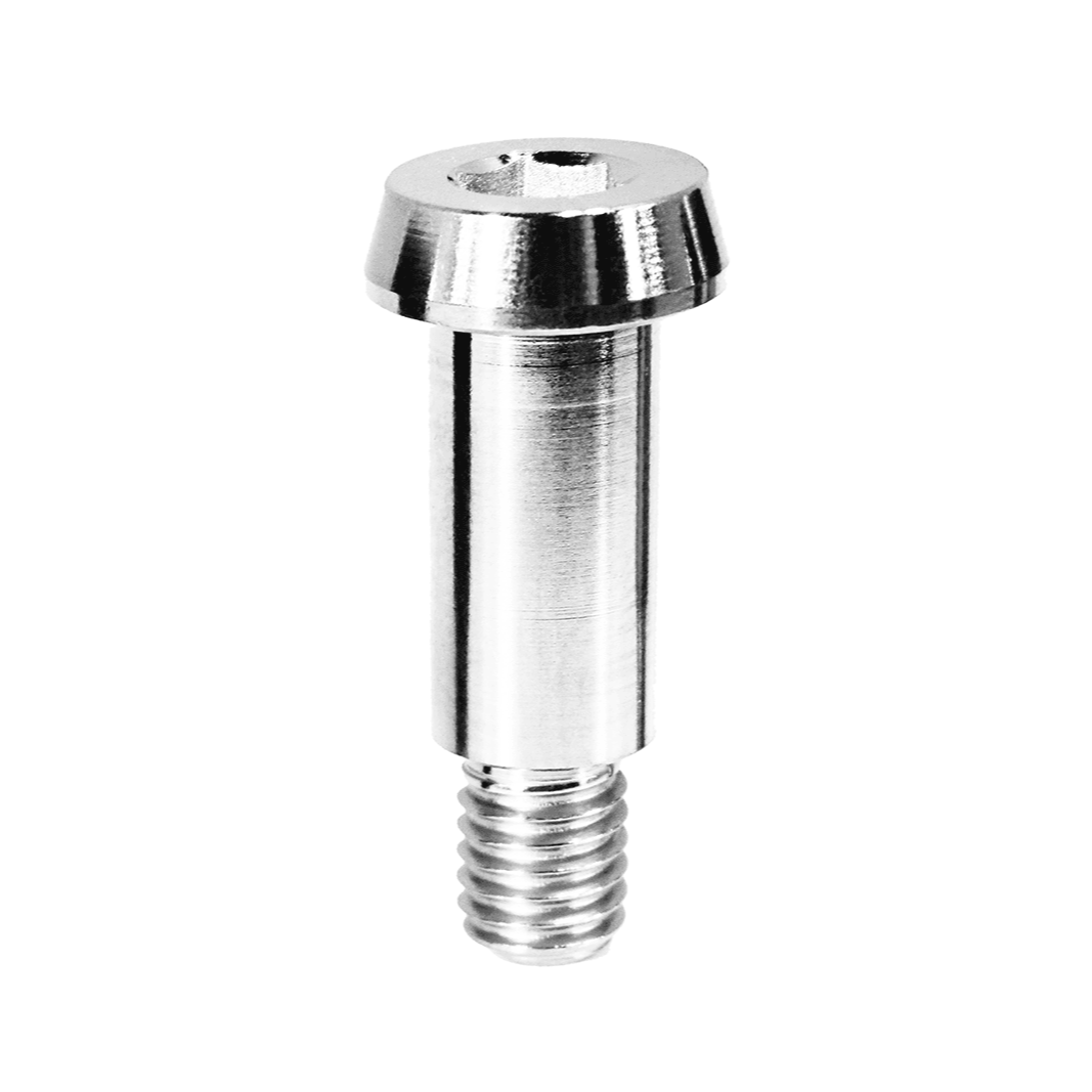 ZSPEC M6-1.0x24mm Shoulder Bolt, 15.7mm Shoulder/Shank Length, Grade-5 Titanium