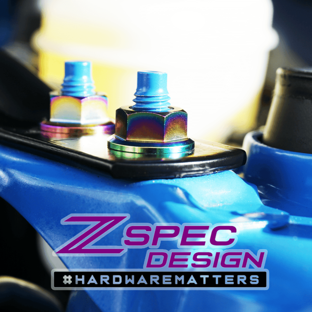ZSPEC "Stage 2" Dress Up Bolts® Fastener Kit for '22+ Toyota GR86 & Subaru BRZ, Titanium