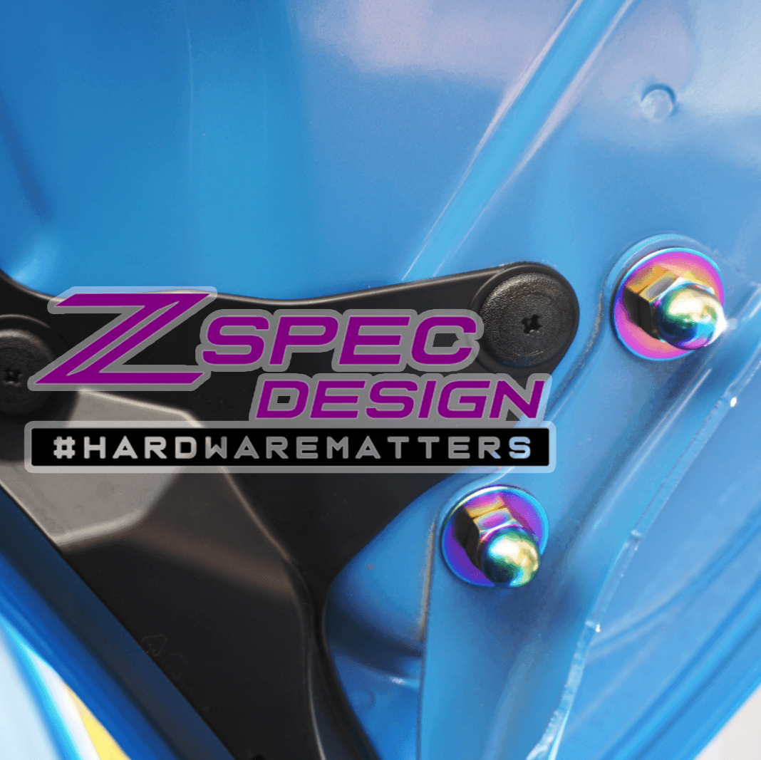 ZSPEC "Stage 3" Dress Up Bolts® Fastener Kit for '22+ Toyota GR86 & Subaru BRZ, Titanium