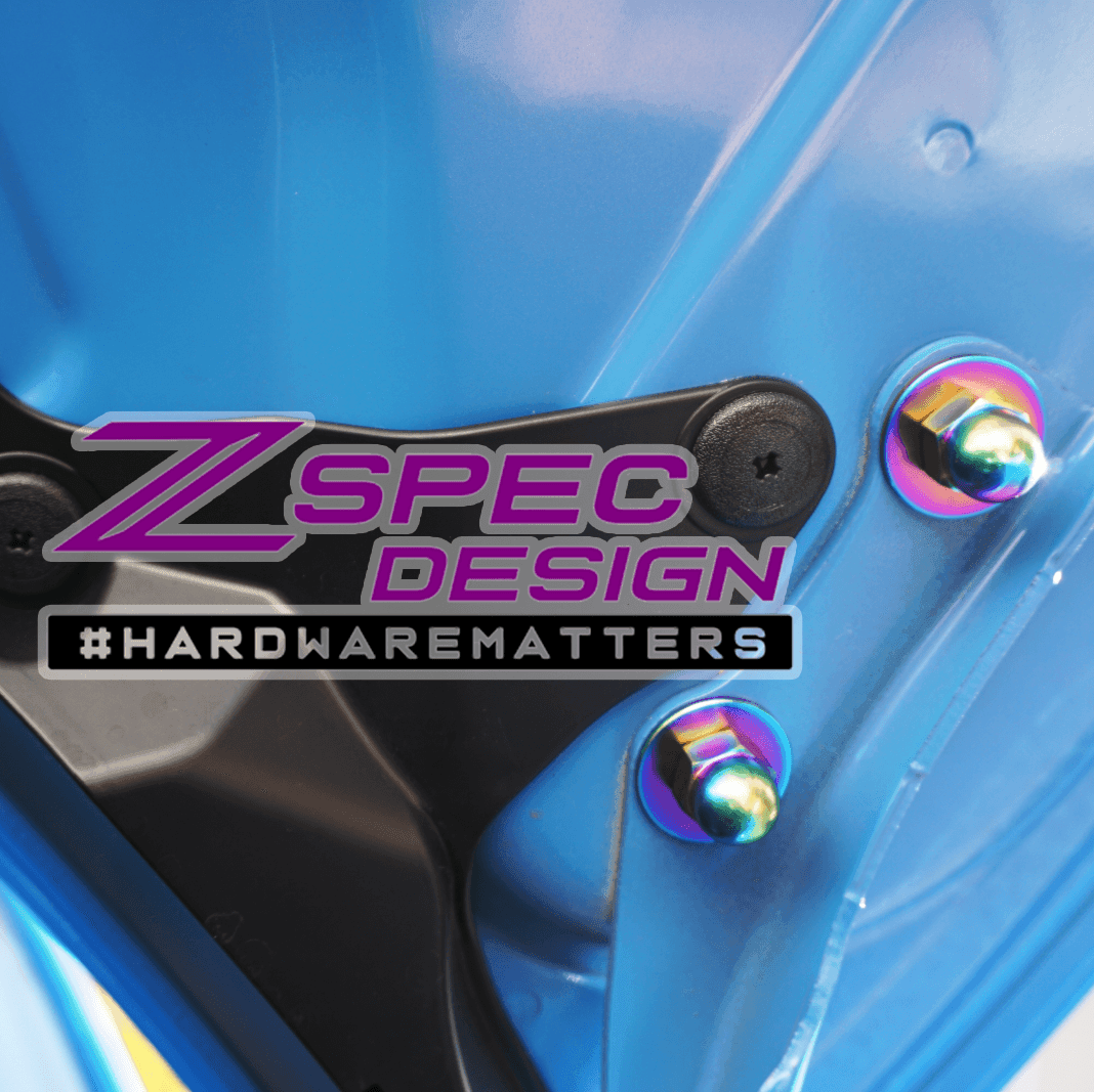 ZSPEC "Stage 2" Dress Up Bolts® Fastener Kit for '22+ Toyota GR86 & Subaru BRZ, Titanium
