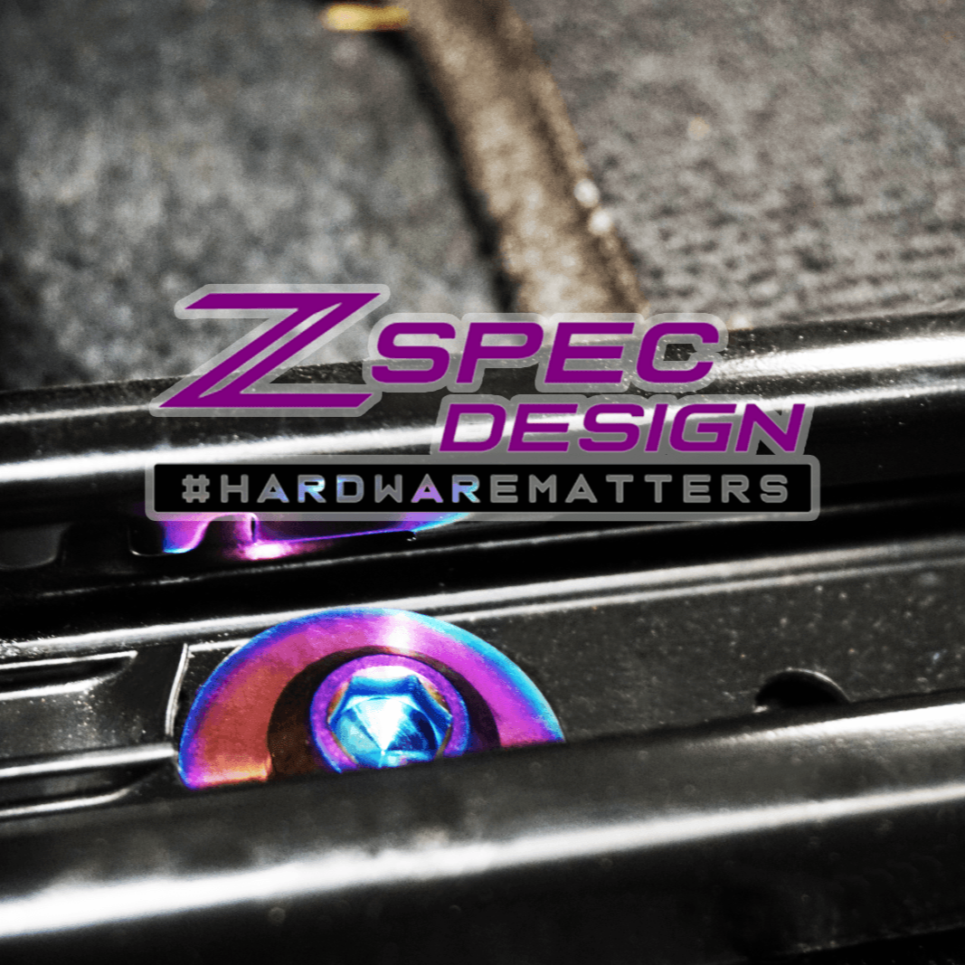 ZSPEC Front Seats Fastener Kit for '22+ Toyota GR86 & Subaru BRZ, Titanium