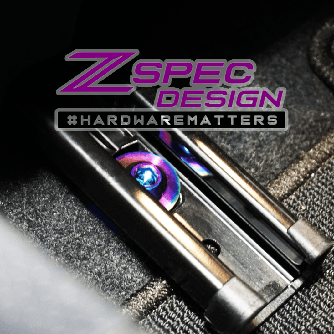 ZSPEC Front Seats Fastener Kit for '22+ Toyota GR86 & Subaru BRZ, Titanium