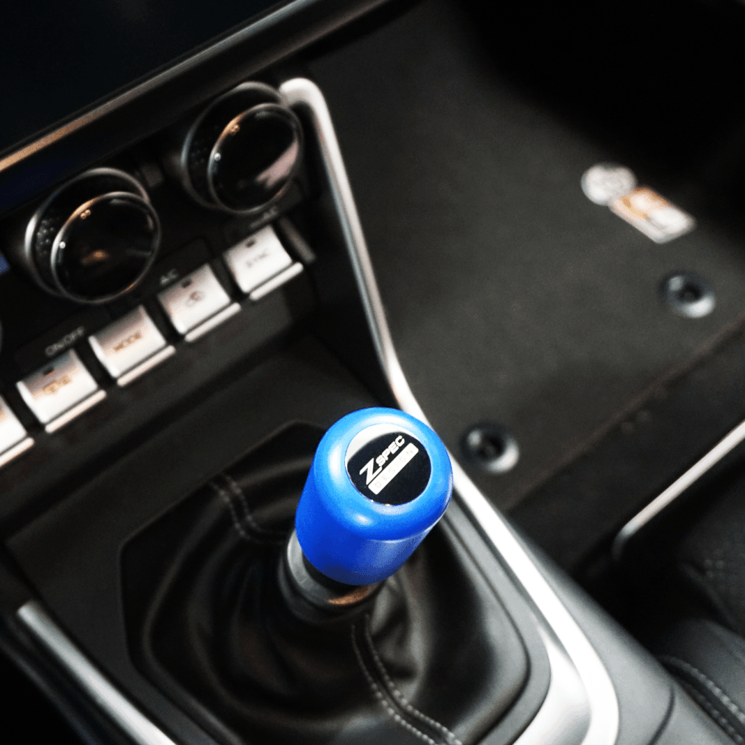 ZSPEC Shift Knob, M12-1.25, Delrin & Stainless, 5-Speed Shift Pattern Coin