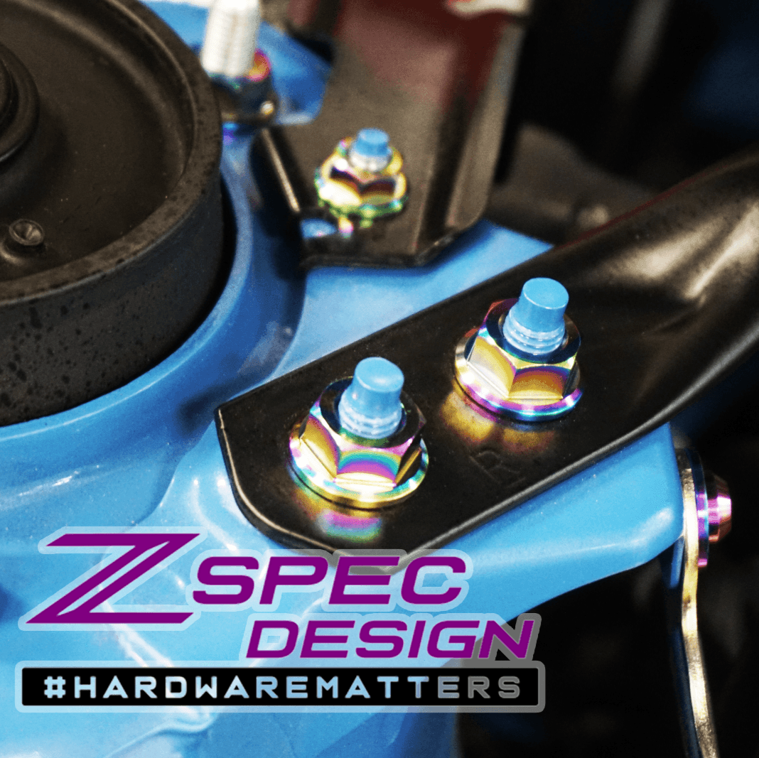 ZSPEC "Stage 3" Dress Up Bolts® Fastener Kit for '22+ Toyota GR86 & Subaru BRZ, Titanium