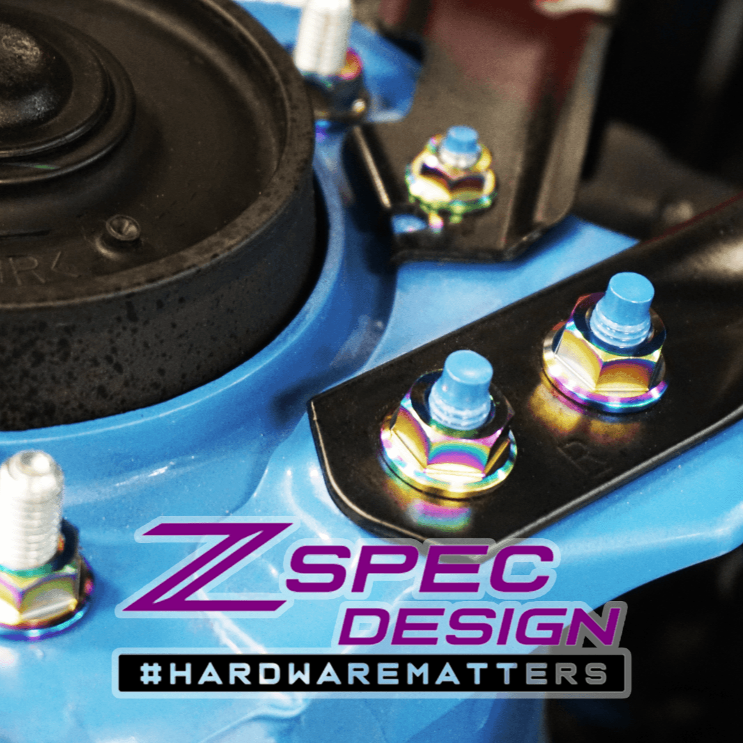 ZSPEC "Stage 2" Dress Up Bolts® Fastener Kit for '22+ Toyota GR86 & Subaru BRZ, Titanium