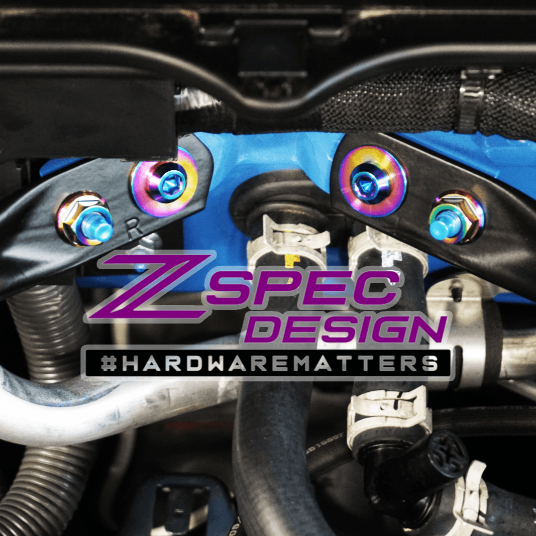 ZSPEC "Stage 3" Dress Up Bolts® Fastener Kit for '22+ Toyota GR86 & Subaru BRZ, Titanium